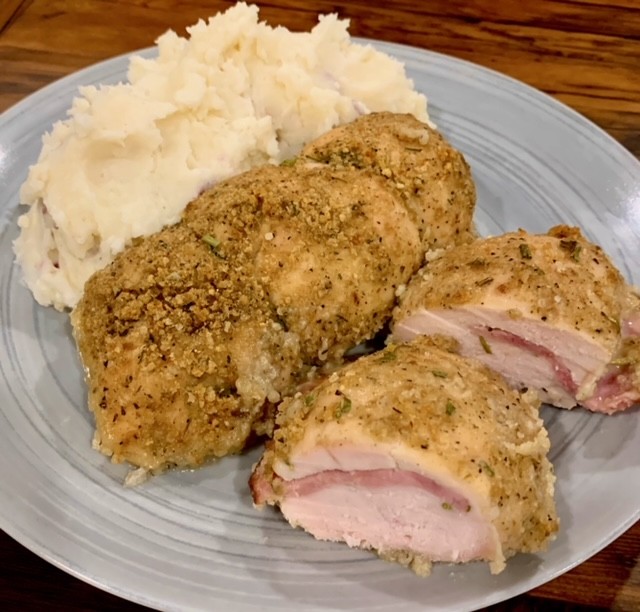 Breaded Chicken Cordon Bleu – Store Made ‘Gluten Free’