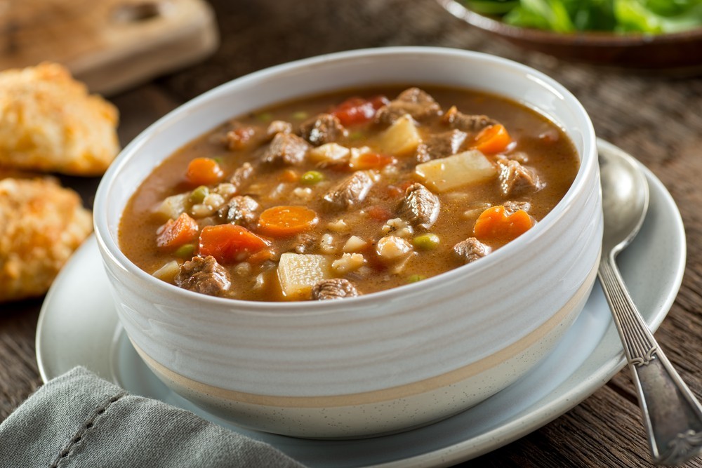 Beef Barley Soup (Frozen)