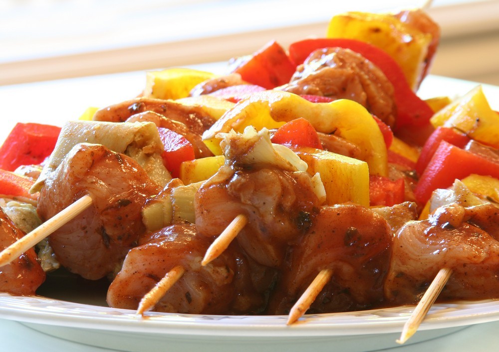 Honey Dijon Chicken Kabob