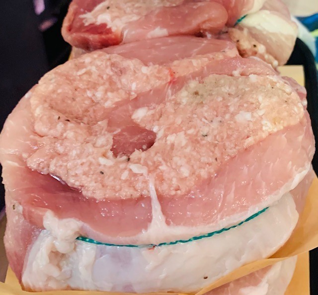 Stuffed Pork Loin Chop