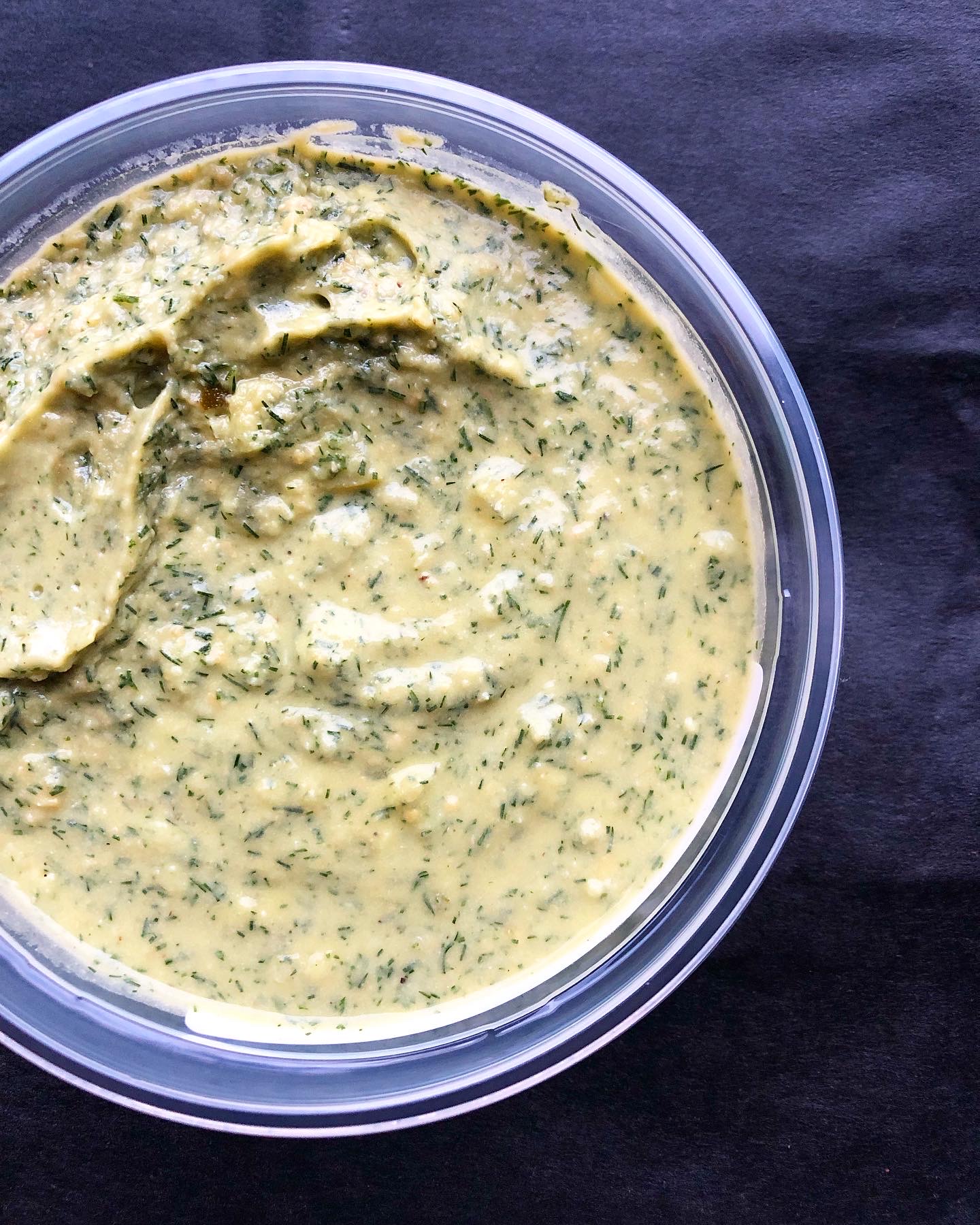 Chef Adam Brenner Dill Pickle Hummus