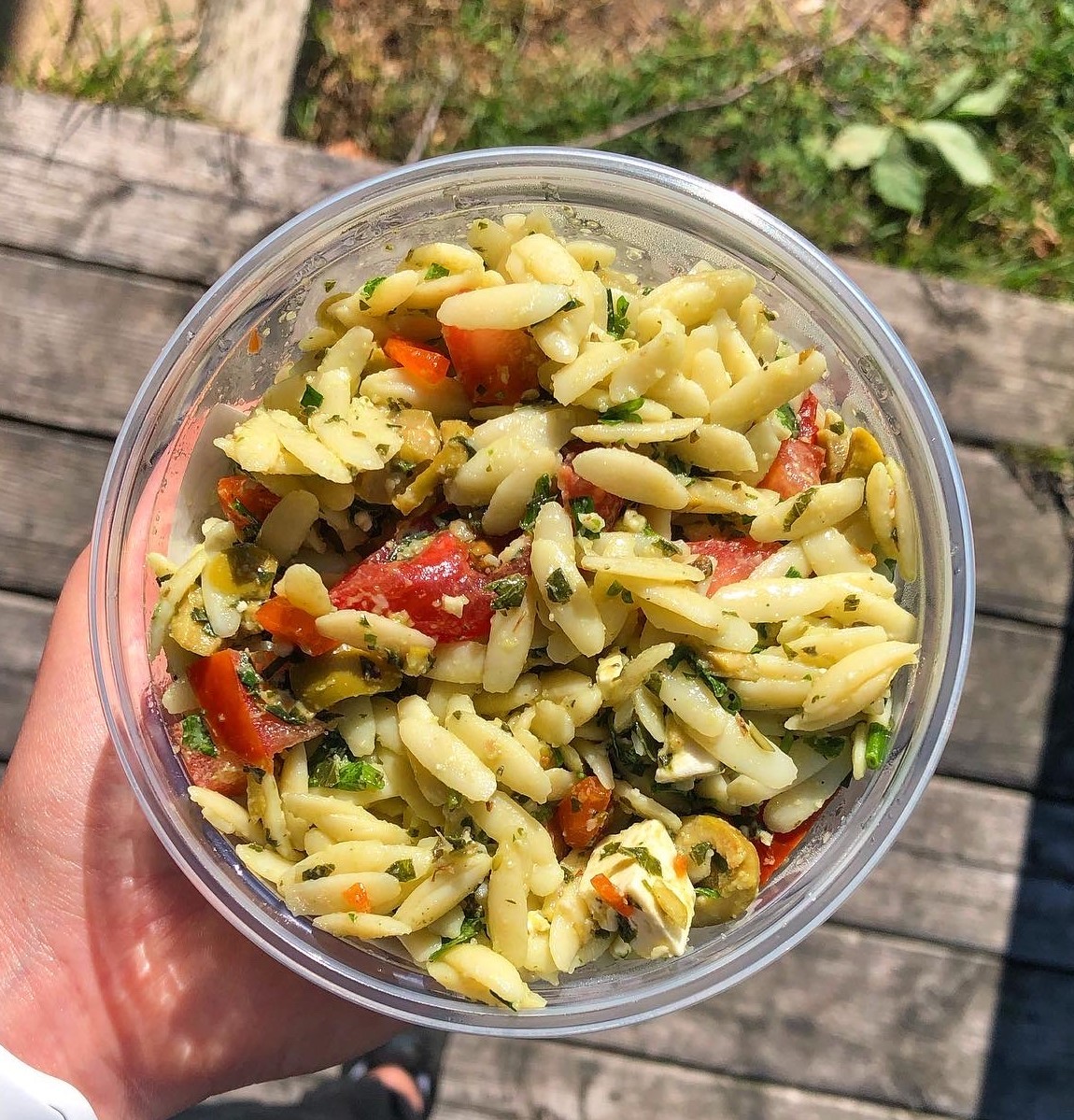 Chef Adam Brenner Greek Pasta Salad