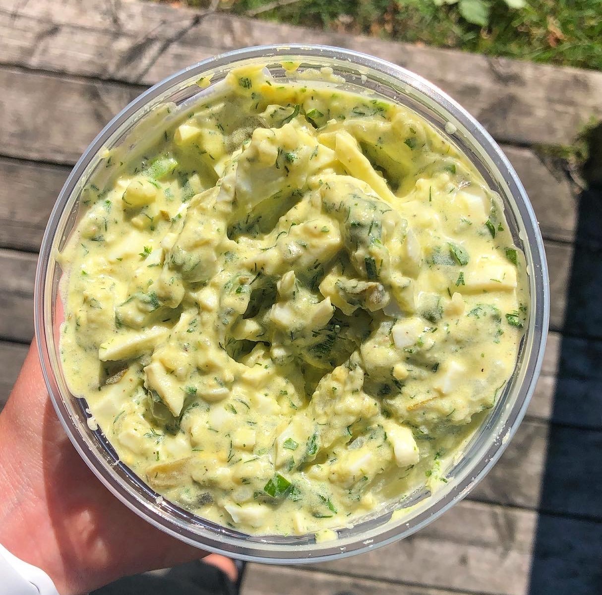Chef Adam Brenner Potato & Egg Salad